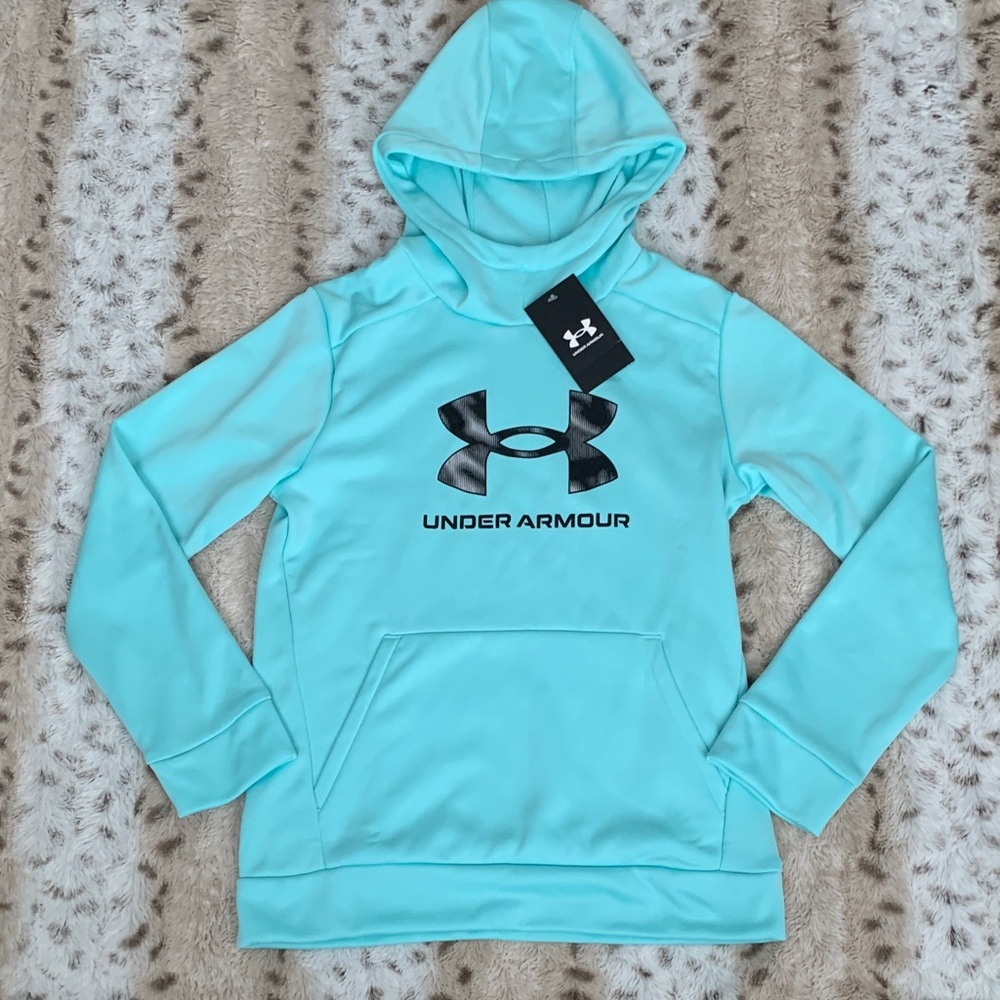 Under Armour Kids Teal Hoodie